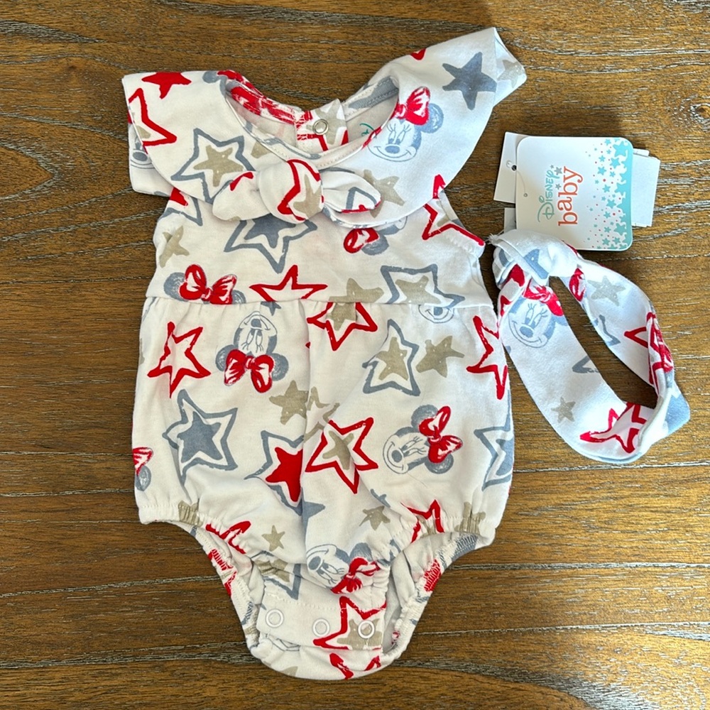 Minnie Romper Disney NWT